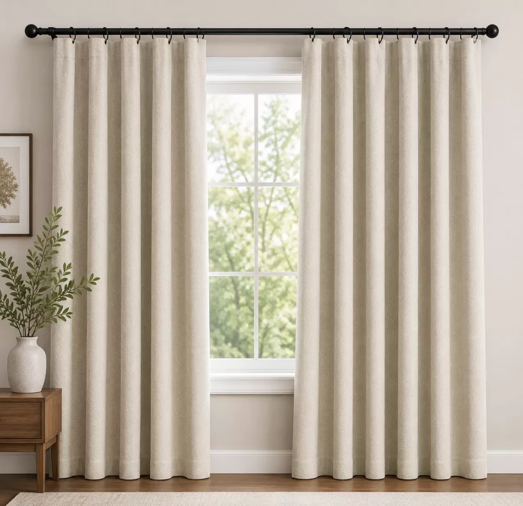 Curtains & Poles​