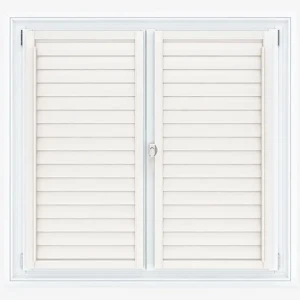 EASY123 Perfect Fit Shutters​ — Classic White