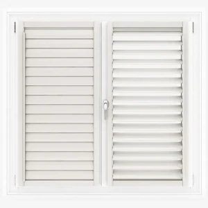EASY123 Perfect Fit Shutters​ — Light Cream